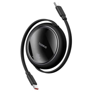 Baseus 3.3-Foot 100W Retractable USB-C Cable for $12 w/ Prime