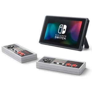Nintendo Entertainment System Rechargeable Controller for Nintendo Switch 2-Pack for $48 for members