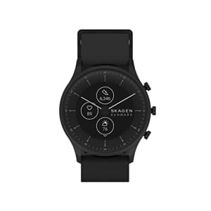 Skagen Jorn 42mm Gen 6 Midnight Silicone Hybrid Smartwatch (Model: SKT3202) for $149 Skagen Jorn 42mm Gen 6 Midnight Silicone Hybrid Smartwatch (Model: SKT3202) for $149