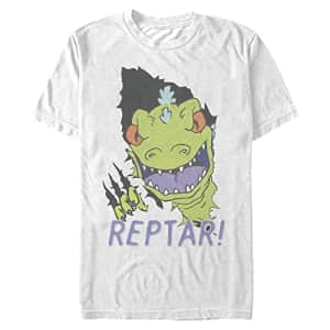 Nickelodeon Men's Big Reptar T-Shirt, White, 4X-Large Tall for $23