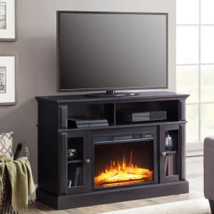 Whalen Barston Media Fireplace Stand for TVs up to 55" for $199