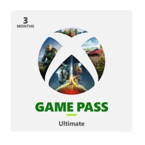 Xbox Game Pass Ultimate 3-Month Digital Subscription: $34.99