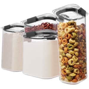 Rubbermaid Brilliance 8-Piece Storage Container Set for $34 Rubbermaid Brilliance 8-Piece Storage Container Set for $34