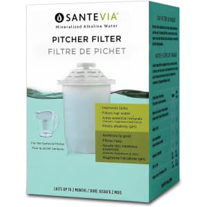 Santevia Water Pitcher Filter for $14 Santevia Water Pitcher Filter for $14