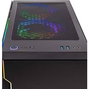 Skytech Shadow 3.0 Gaming PC Desktop Intel Core i5 10400F 2.9 GHz, RX 6600, 500GB SSD, 16G DDR4 for $702