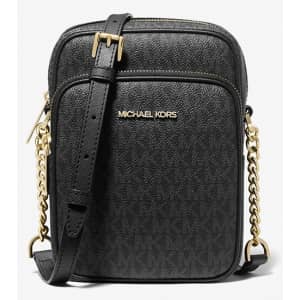 Michael Michael Kors Jet Set Travel Logo Crossbody Bag for $79 Michael Michael Kors Jet Set Travel Logo Crossbody Bag for $79
