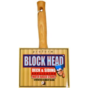 Proform CBH5.0L Blockhead Synthetic Paint Brush 5-Inch for $21