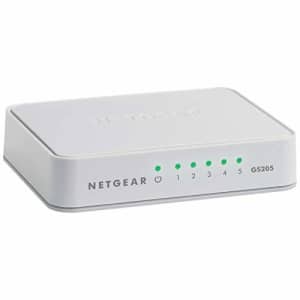 Netgear ProSAFE GS205-100PAS 5-port gigabit Ethernet switch for $9