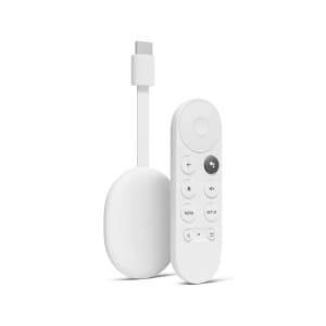 Google Chromecast w/ Google TV 4K HDR Streaming Media Player for $40 Google Chromecast w/ Google TV 4K HDR Streaming Media Player for $40