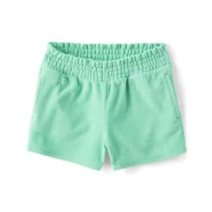Gymboree,Girls,and Toddler Elastic Wasitband Pull On Shorts Tropical Teal for $9