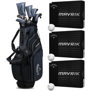 Callaway Mavrick 17-Piece Golf Club Sets at Topgolf Shop: for $1,200 w/ 36 Golf Balls for free Callaway Mavrick 17-Piece Golf Club Sets at Topgolf Shop: for $1,200 w/ 36 Golf Balls for free