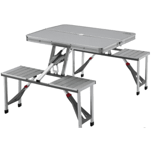 Mountain Summit Gear Aluminum Folding Picnic Table for $87