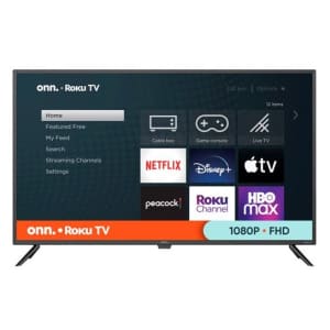 Onn 100069992 43" 1080p LED HD Roku Smart TV for $224