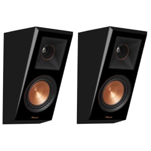 Klipsch Reference Premiere RP-500SA 2-Way Dolby Atmos Surround Speakers 2-Pack for $249