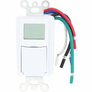 Westek TMDW60 120V Smart digital wall switch timer for $18
