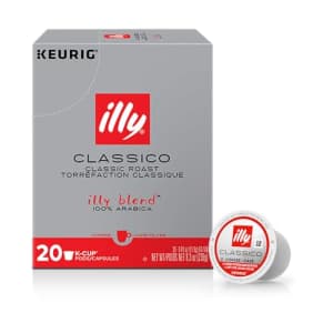Illy Coffee K Cups - Coffee Pods For Keurig Coffee Maker Classico Roast - Caramel, Orange Blossom & for $18