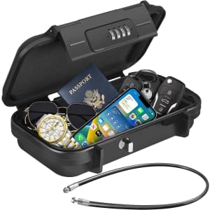 Waterproof Travel Safe for $16