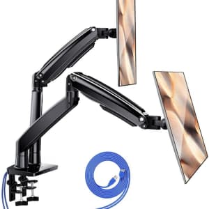 Ergear Dual Monitor Stand Mount for $50