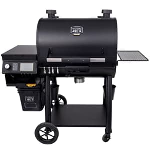 Oklahoma Joe's 22202150 Rider 1200 DLX Pellet Grill/BBQ Smoker, Black for $320