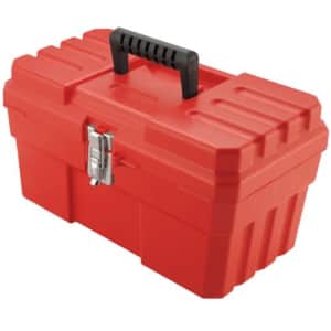 Akro-Mils 09514 ProBox 14-Inch Plastic Toolbox for Tools, Hobby or Craft Storage Toolbox with for $23