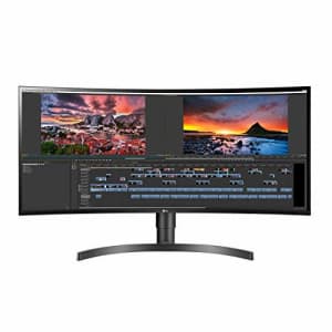LG 34" 21:9 Curved UltraWide QHD IPS Monitor for $627