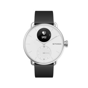 Withings ScanWatch - Hybrid Smartwatch with ECG, Heart Rate Sensor and Oximeter (38mm, White) for $225