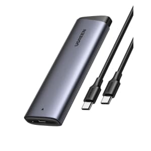 Ugreen M.2 NVMe SSD Enclosure for $15