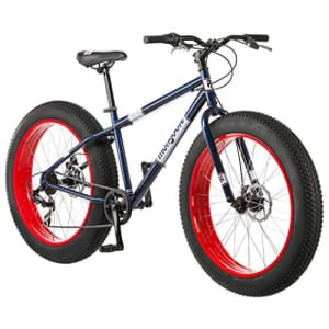 Mongoose Dolomite Fat Tire Men's Mountain Bike | 17-Inch/Medium High-Tensile Steel Frame, 7-Speed, for $169 Mongoose Dolomite Fat Tire Men's Mountain Bike | 17-Inch/Medium High-Tensile Steel Frame, 7-Speed, for $169