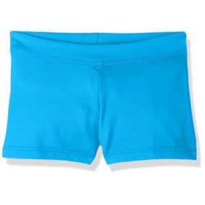 Capezio Girls' Big Team Basic Boys Cut Low Rise Short, Turquoise, Large for $13 Capezio Girls' Big Team Basic Boys Cut Low Rise Short, Turquoise, Large for $13