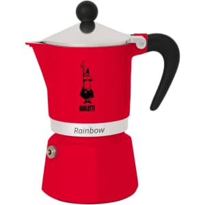 Select Kitchen & Dining at Amazon. Save on small appliances, cookware, and more, including the pictured Bialetti Rainbow 3-Cup Espresso Maker from $29.95 ($19 off).