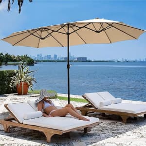 15-Foot Patio Umbrella for $84