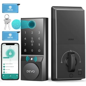 Devo G2 Fingerprint Door Lock for Front Door for $35 Devo G2 Fingerprint Door Lock for Front Door for $35