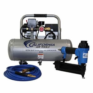 California Air Tools 2010AGK18 Ultra Quiet & Oil-Free 1.0 Hp, 2.0 Gal. Aluminum Tank Air Compressor for $229