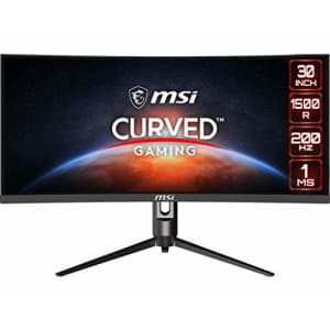 MSI Full HD Non-Glare 1ms 2560 x 1080 Ultra Wide 200Hz Refresh Rate HDR Ready USB/DP/HDMI Smart for $325
