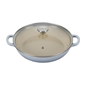 Le Creuset Traditional Braiser with Glass Lid from $160