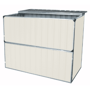 Build-Well 4-Ft. x 3-Ft. Metal Storage Shed w/ Floor Kit for $195 for members Build-Well 4-Ft. x 3-Ft. Metal Storage Shed w/ Floor Kit for $195 for members