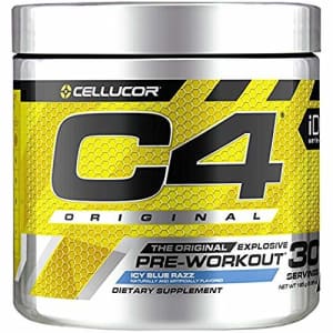 Cellucor C4 Original Pre Workout Powder ICY Blue Razz - Vitamin C for Immune Support - Sugar Free Preworkout for $24