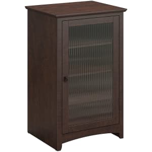Bush Furniture Buena Vista Media Cabinet for $155 Bush Furniture Buena Vista Media Cabinet for $155