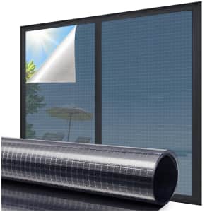 One-Way House Privacy and UV Blocking Film for $5