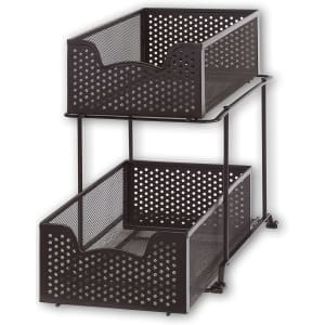 SimpleHouseware 2-Drawer Sliding Organizer for $19 SimpleHouseware 2-Drawer Sliding Organizer for $19