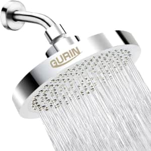 Gurin High-Pressure Rain Shower Head for $18 Gurin High-Pressure Rain Shower Head for $18