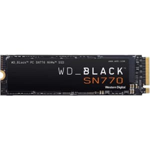 WD SN770 1TB Gen4 NVMe Internal Gaming SSD for $60