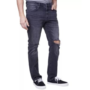 Lazer Men's Slim-Fit Stretch Jeans for $16