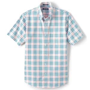 Lands' End Men's Traditional Fit No Iron Sportshirt for $12 Lands' End Men's Traditional Fit No Iron Sportshirt for $12