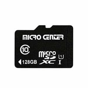 Inland Micro Center 128GB Class 10 Micro SDXC Flash Memory Card with Adapter for $15