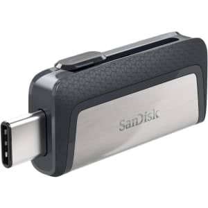 SanDisk 128GB USB-C / 3.1 Flash Drive for $16