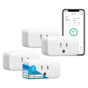 SwitchBot Plug Mini HomeKit Enabled 4-Pack for $38
