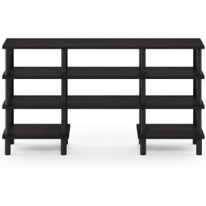Furinno Turn-N-Tube 4-Tier Wide-Shelf TV Stand for $42