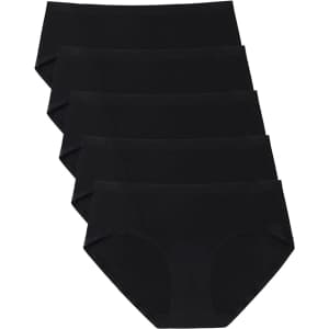 Women's Seamless Hipster Underwear 5-Pack for $11