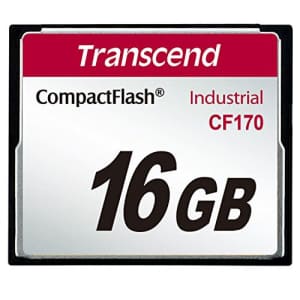 Transcend CF170 16 GB CompactFlash (CF) Card for $41
